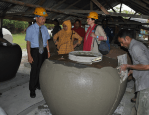 The author together with "Dr. Skywater", Makoto Murase